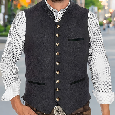 Madison - Moderna tradicional chaleco para hombres