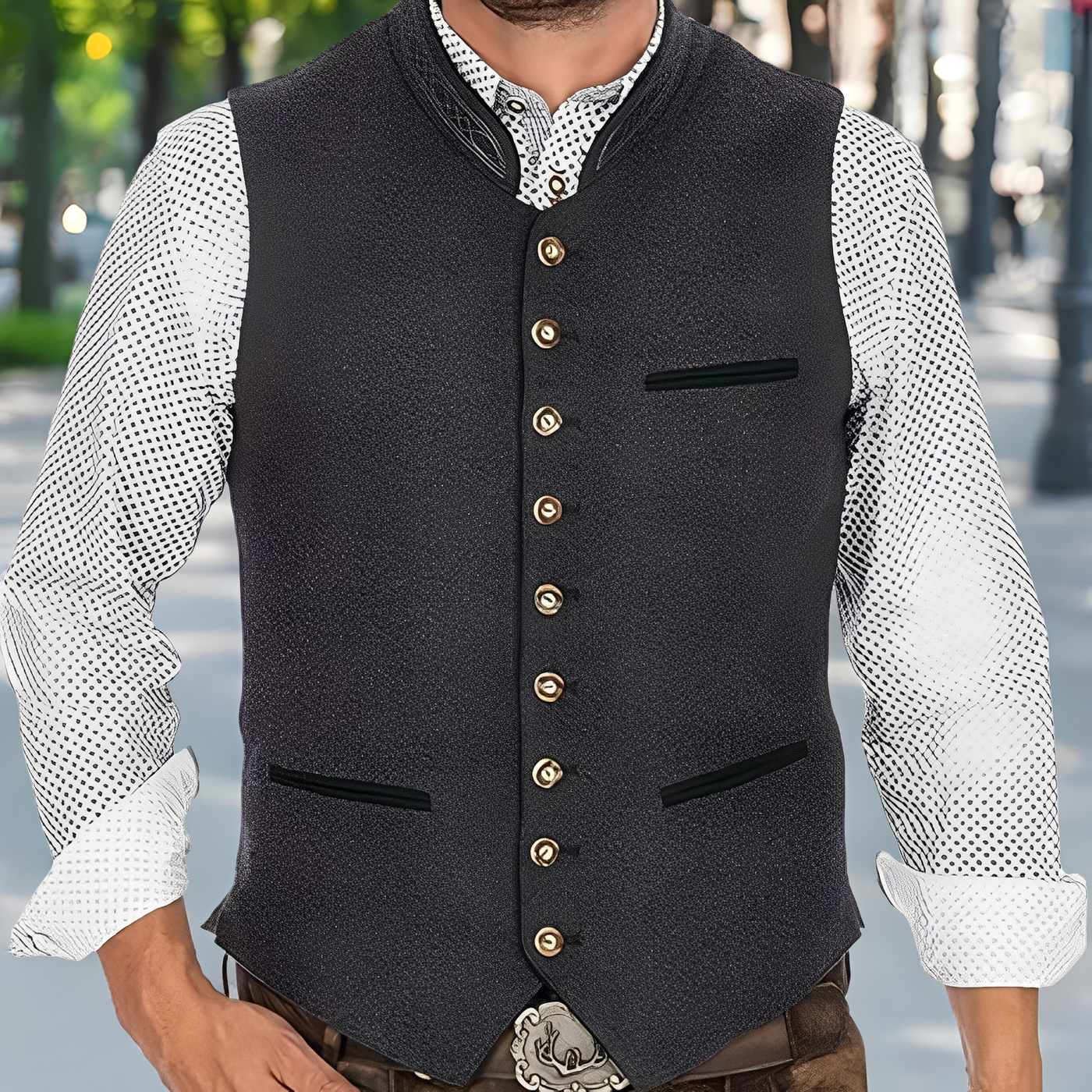 Madison - Moderna tradicional chaleco para hombres