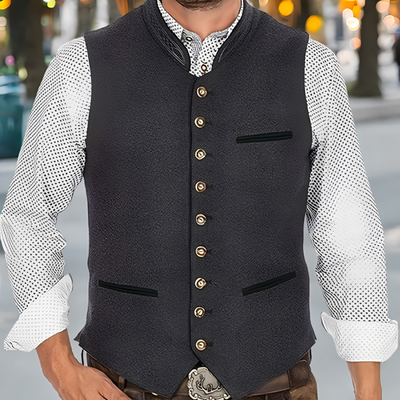 Madison - Moderna tradicional chaleco para hombres