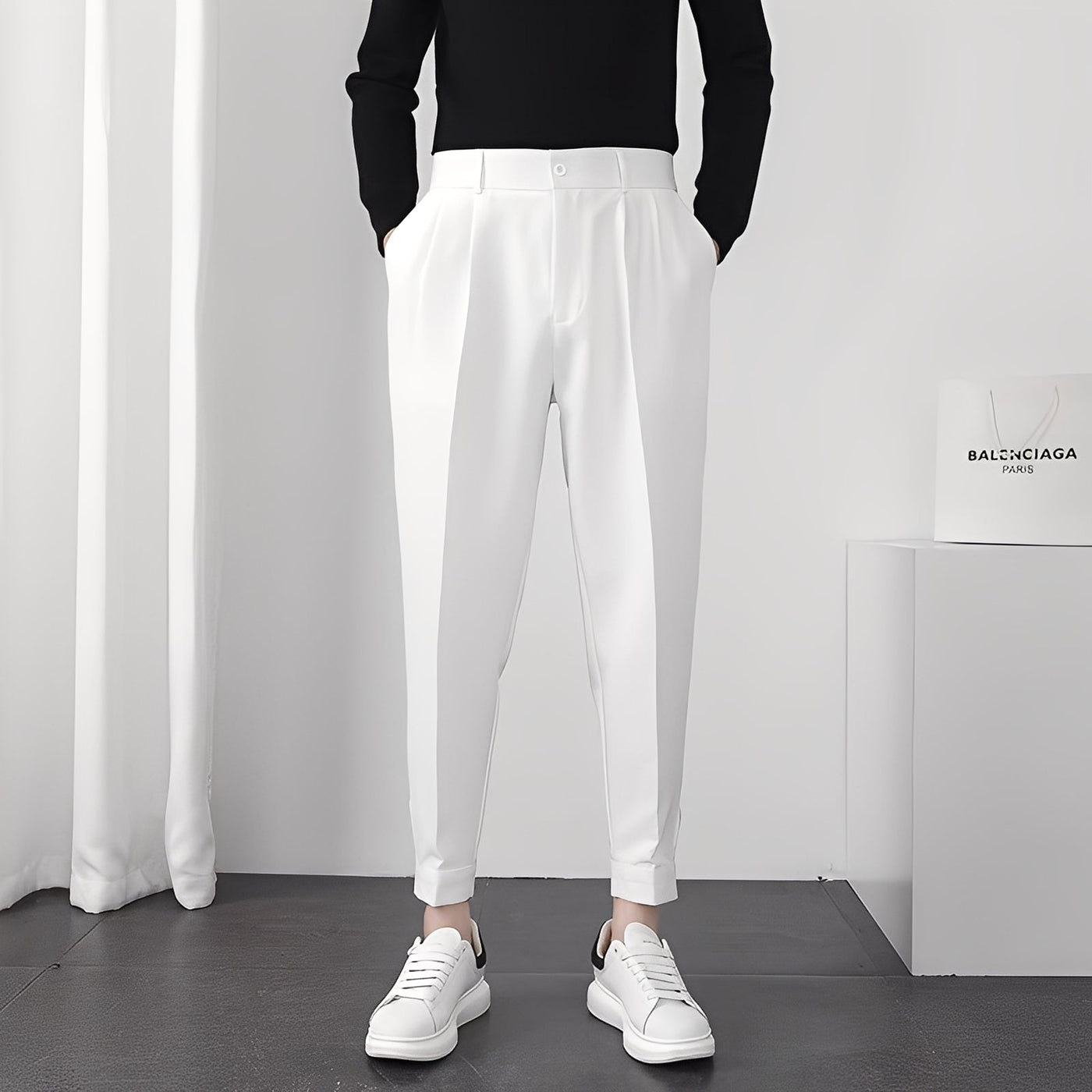 Micheal - Moderna, cómoda, holgada pantalón para hombres