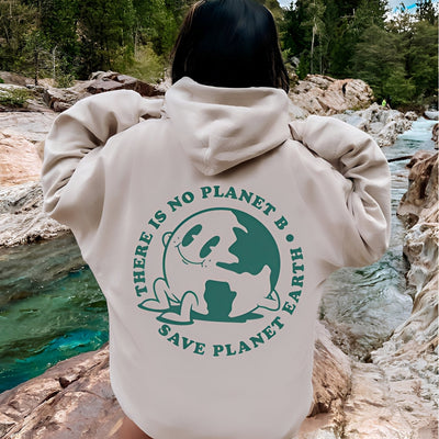 Alanna - Cómodo Hoodie de Declaración de Algodón para Mujeres