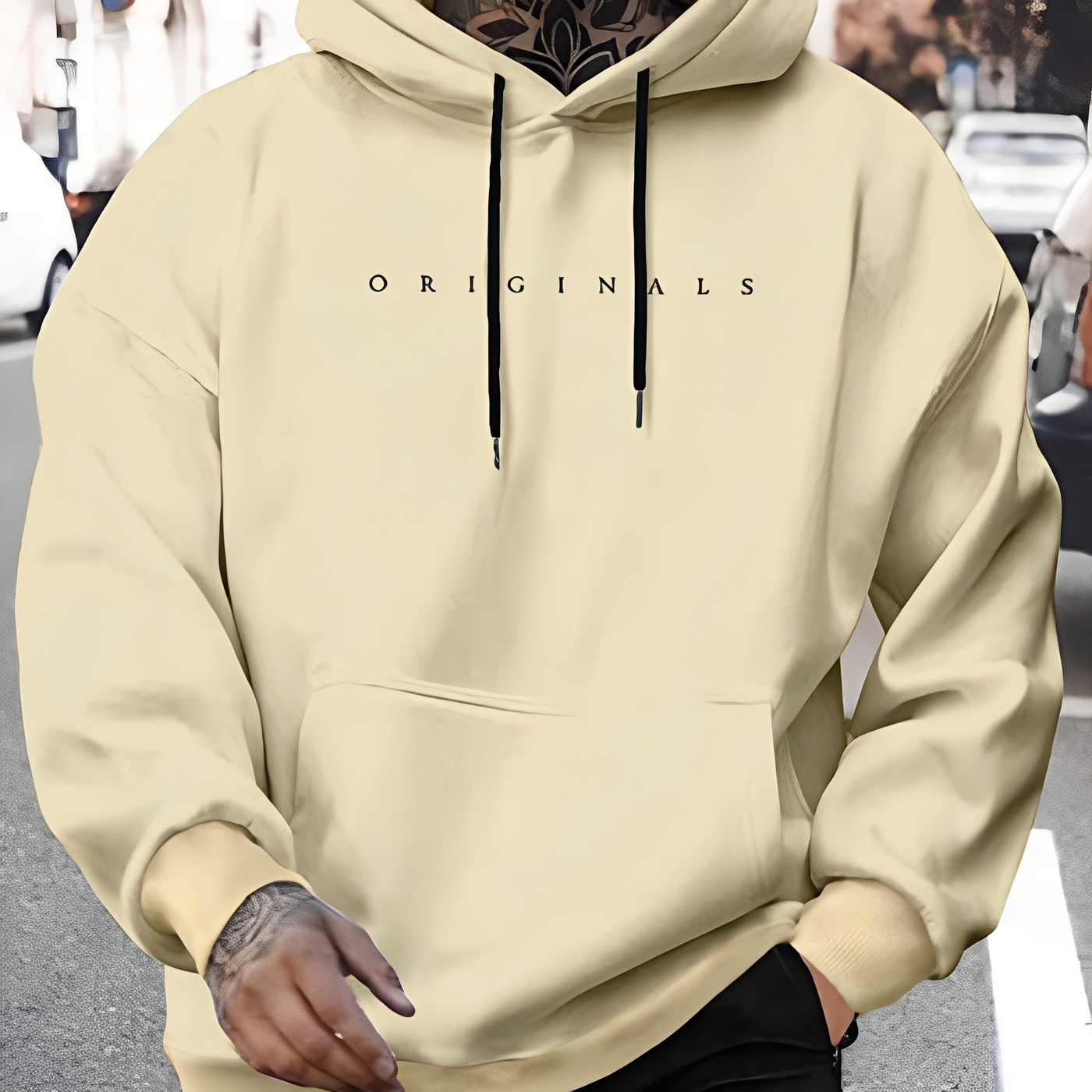 Jepson - Elegante Oversize-Hoodie para Hombres