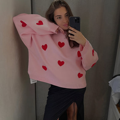 Marsha - Cómodo suéter con estampado para mujeres