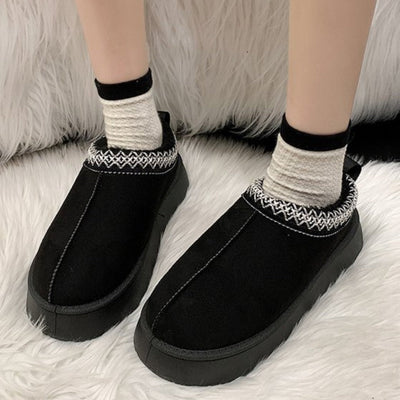 Audrey – Botas de Nieve Estilo de Moda Muffin