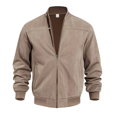 Easton - Clásica, elegante chaqueta de gamuza para hombres
