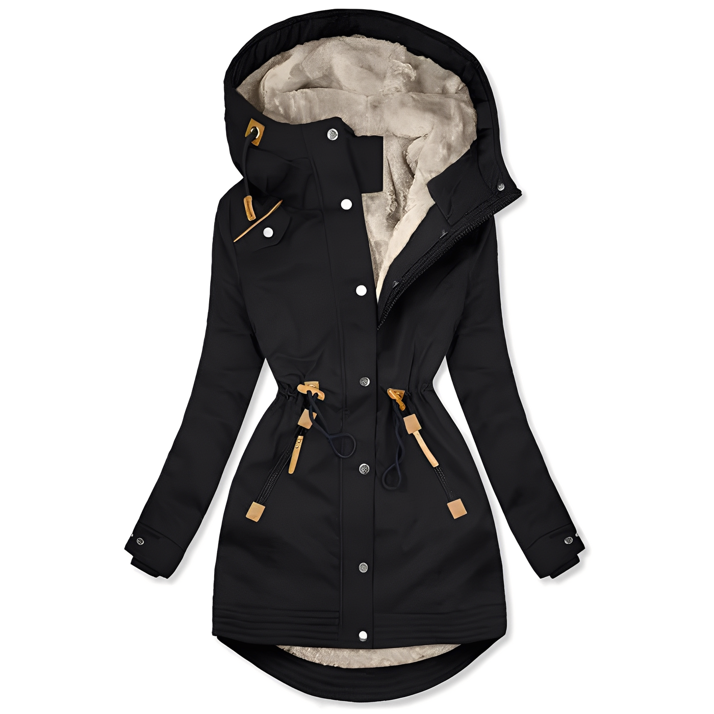 Lavena - Elegante, impermeable parka chaqueta para mujeres