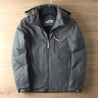 Reuben - Casual, gruesa chaqueta exterior para hombres