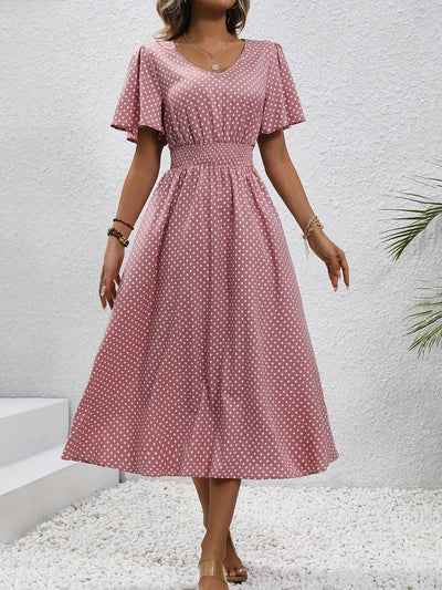Melanie - Vestido con Estampado Floral Vibrante para Primavera y Verano