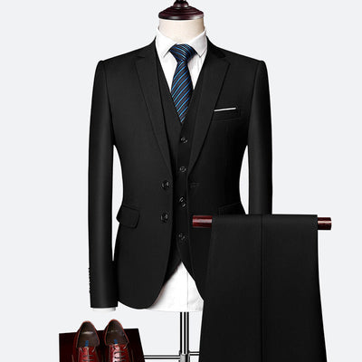 Colson - Elegante conjunto de traje de 3 piezas para hombres