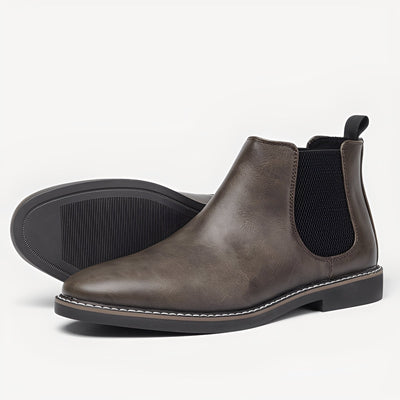 Clifton - Clásicas Botas Chelsea de Cuero para Hombres