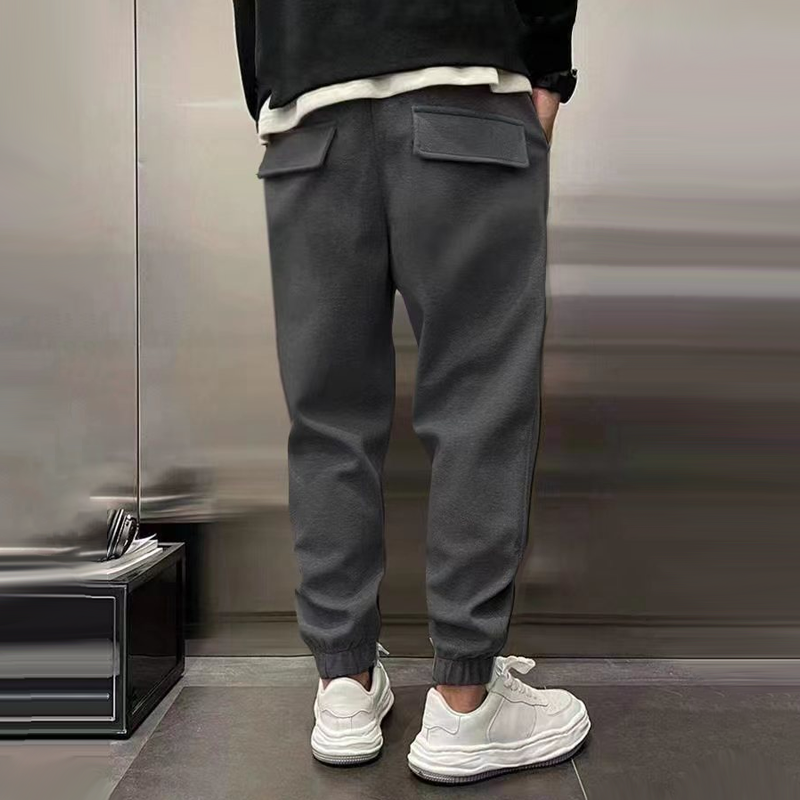 Ceejay – Pantalones deportivos para hombre con cintura elástica