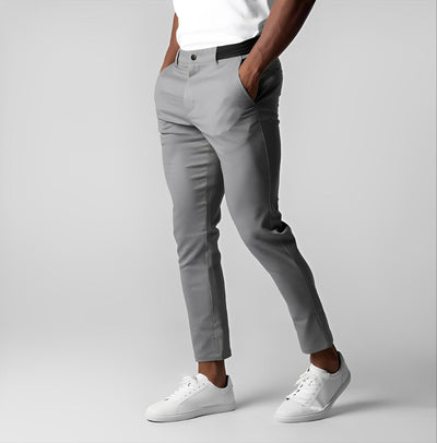 Justine - Pantalón Chino Ajustado Casual para Hombres
