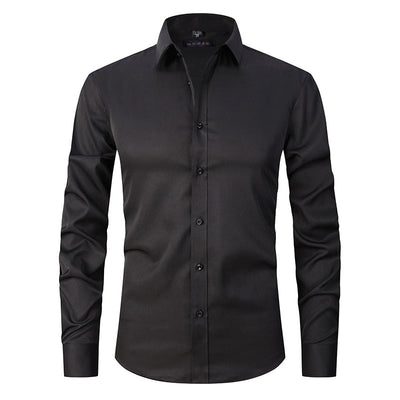 Ronan - Camisa de negocios formal de manga larga para hombres