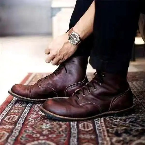 Halfdan - Zapatos de Cuero Hechos a Mano Hombres