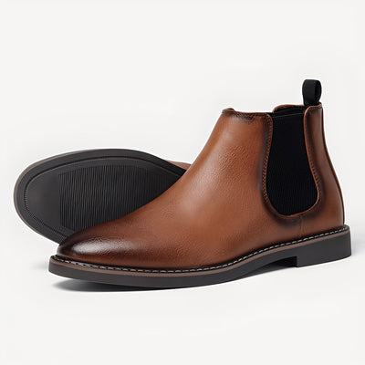 Clifton - Clásicas Botas Chelsea de Cuero para Hombres