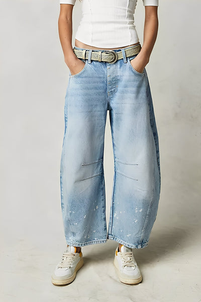 Jocelyn - Jeans casuales y anchos para mujeres