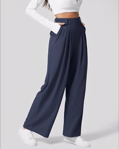 Montana - Pantalón recto elástico para mujer