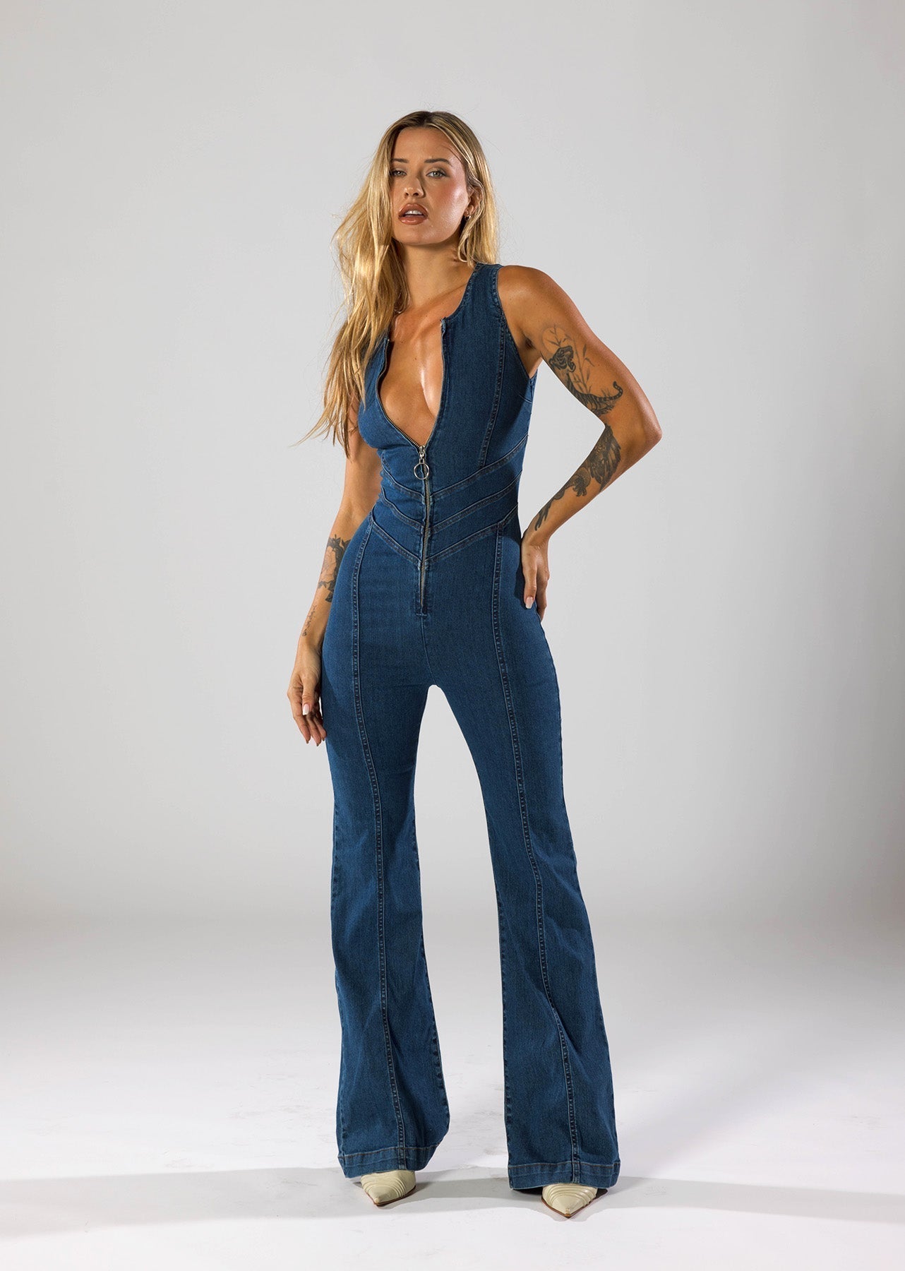 Vivienne – Combinación en Denim