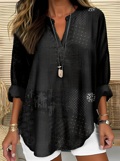 Joisse - Camiseta casual holgada para mujer