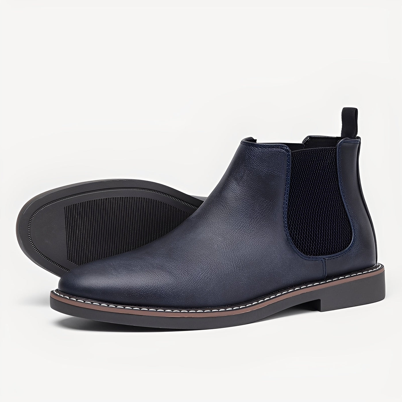 Clifton - Clásicas Botas Chelsea de Cuero para Hombres