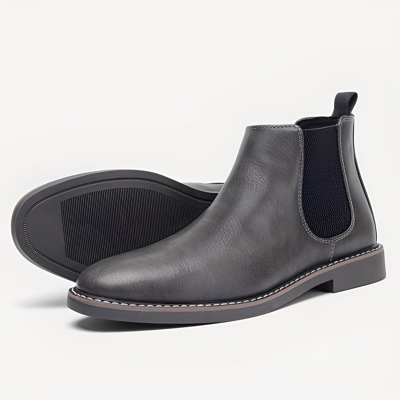 Clifton - Clásicas Botas Chelsea de Cuero para Hombres