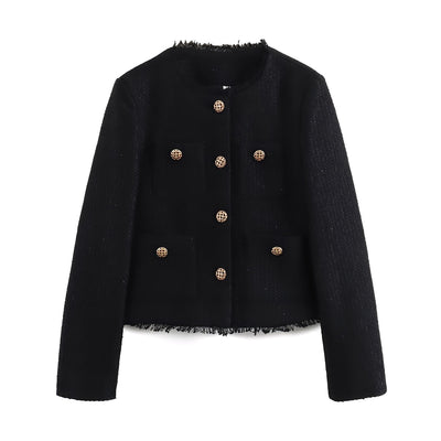 Racquel - Elegante Blazer de Lana para Mujeres