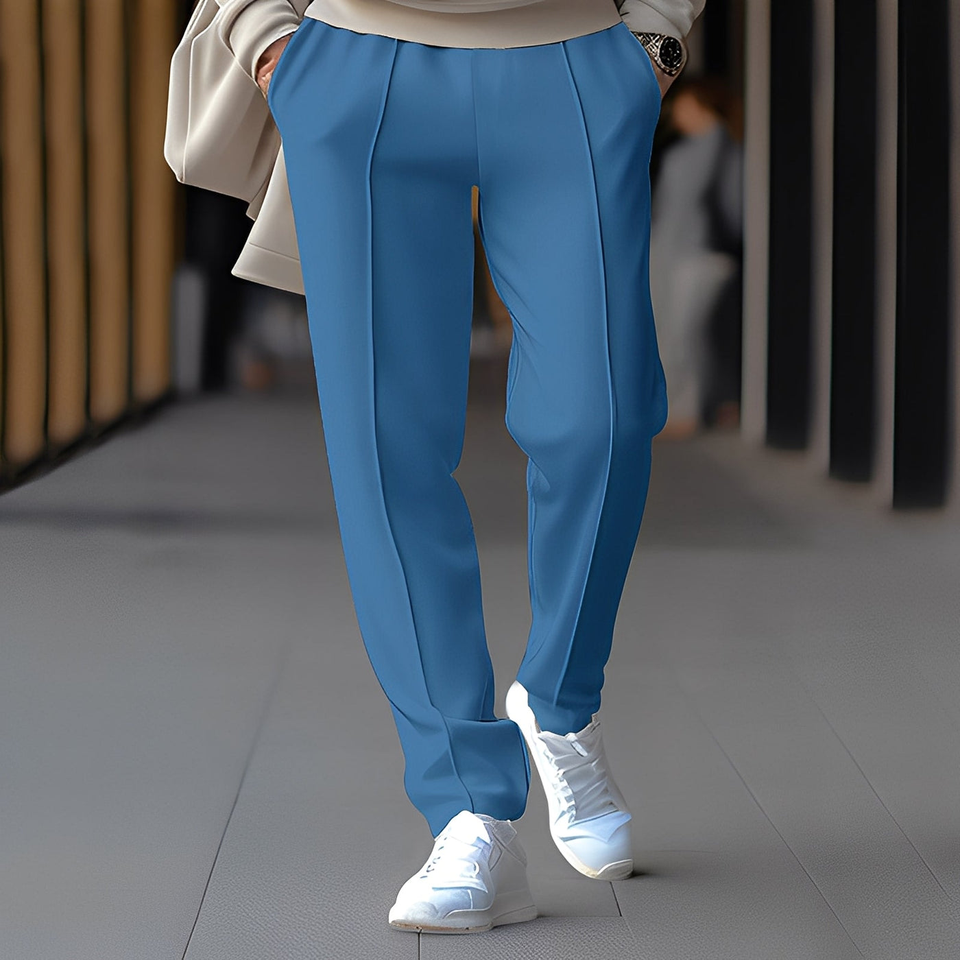 Franklin - Pantalón casual y sencillo para hombres