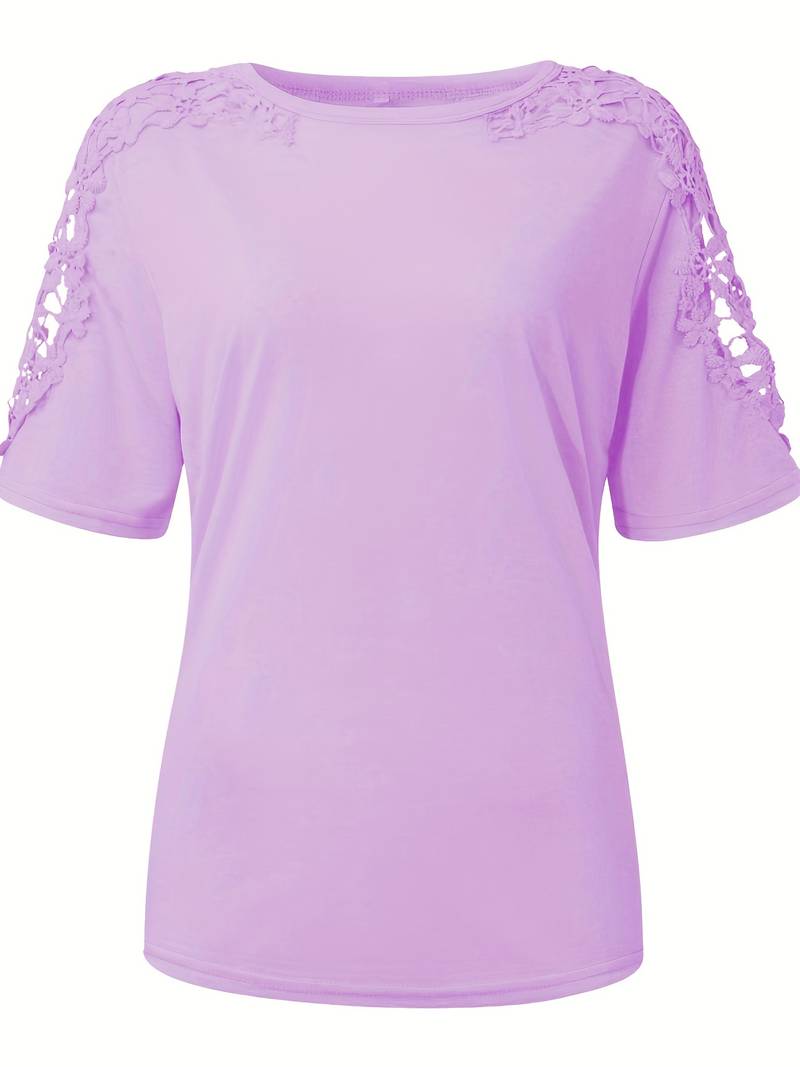 Rhea - La camiseta de cuello redondo perfecta para todos los días