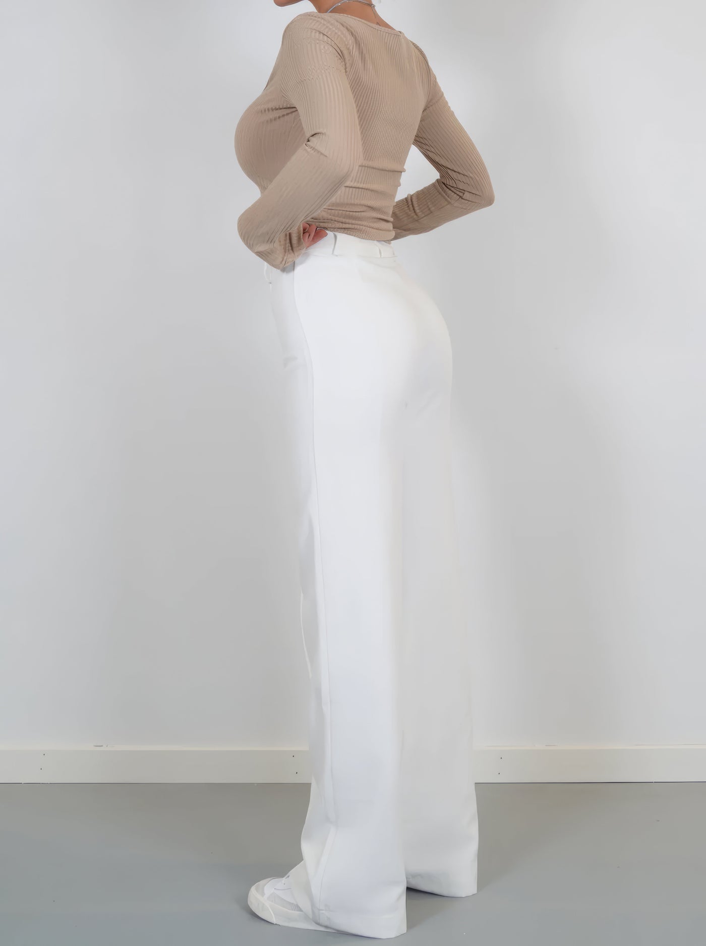 Carina - Pantalones de cintura alta Chic