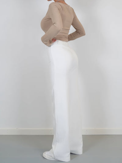 Carina - Pantalones de cintura alta Chic