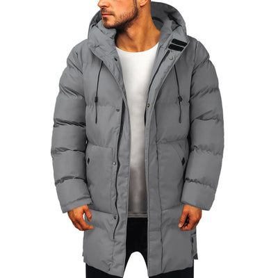 Darrel - Cálido, largo Parka-Jacke para Hombres