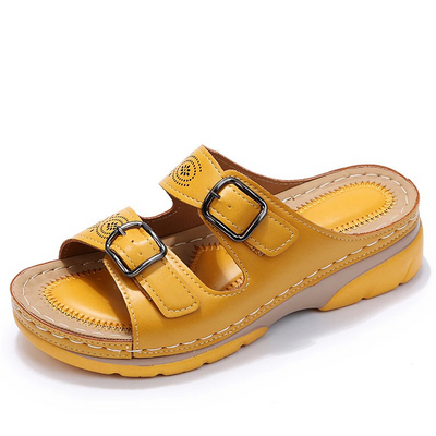 Ariella - Casual sandalias ortopédicas de cuña para mujer
