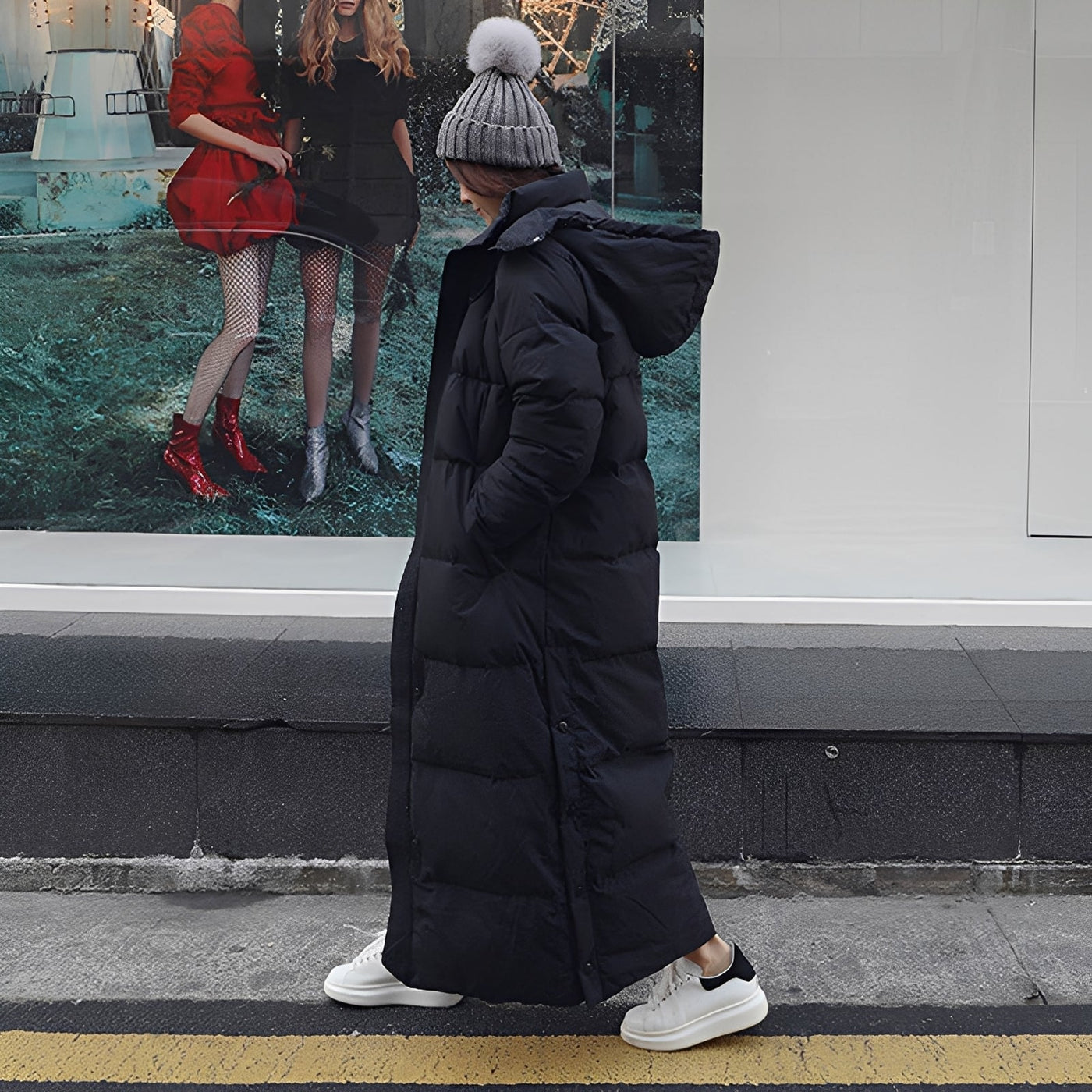 Cassidy - Abrigo de Invierno Oversized para Mujeres