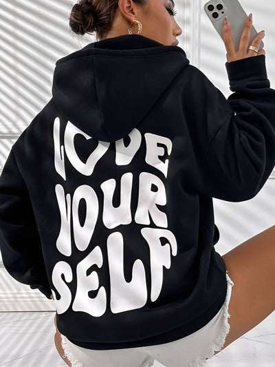 Marian - Moderna sudadera con diseño de declaración para mujeres