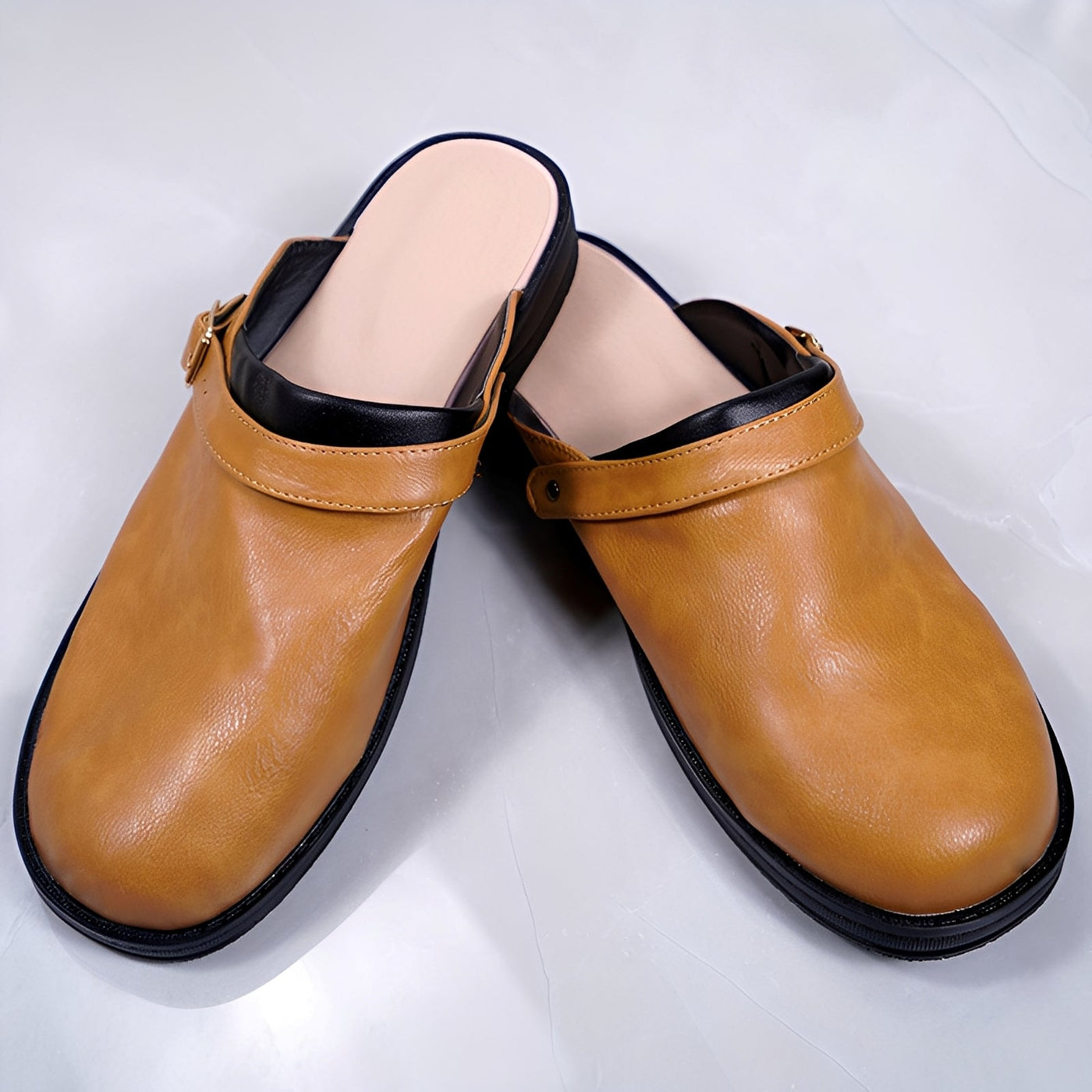 Eldon - Casuales Zapatillas de Cuero para Hombres