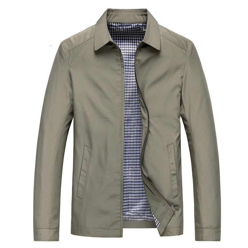 Fredric - Chaqueta casual, suelta, rompevientos para hombres