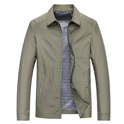 Fredric - Chaqueta casual, suelta, rompevientos para hombres