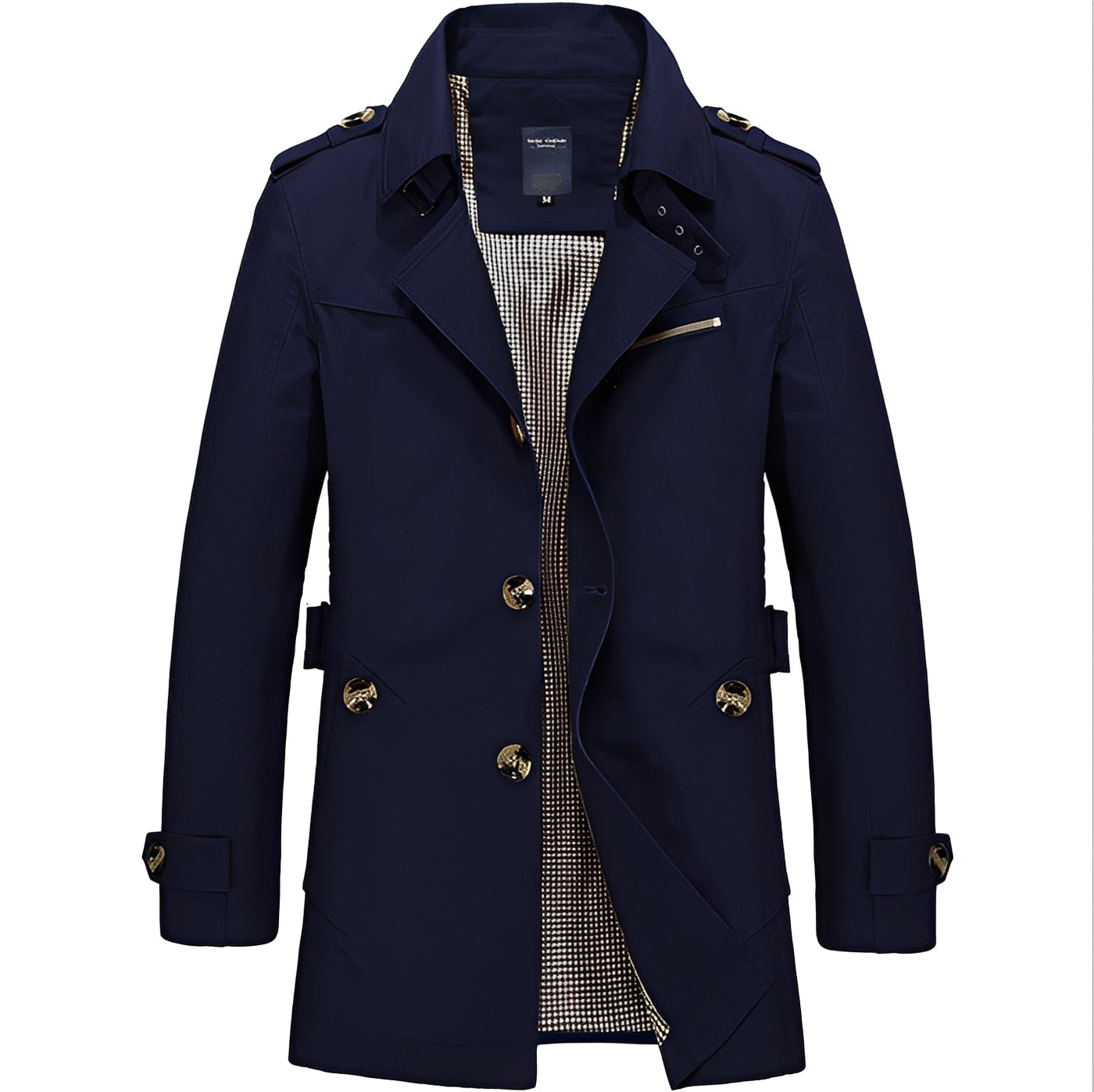 Harry - Cortavientos casual largo medio para hombres