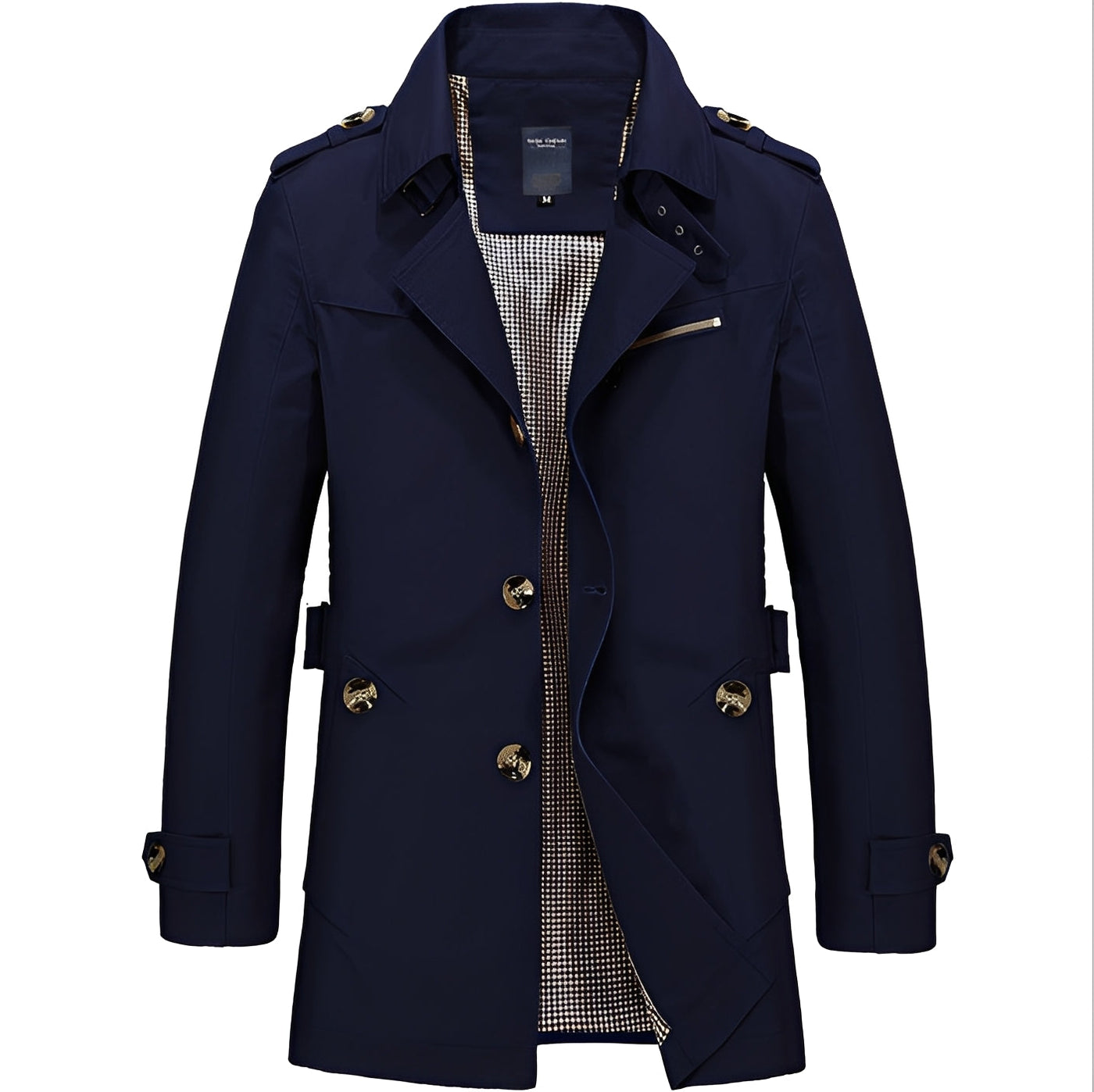 Kolton - Elegante Rompevientos-Trenchcoat para Hombres