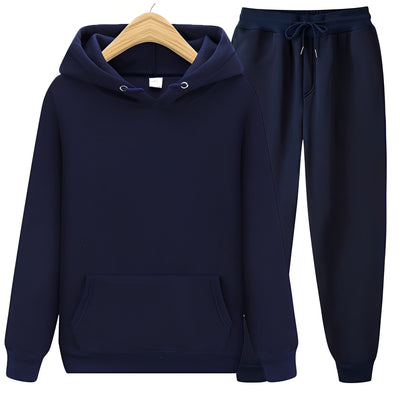 Aric - Conjunto unisex casual de sudadera y pantalón