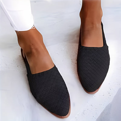 Shirley - Elegantes zapatos planos con punta para mujer
