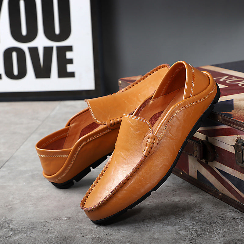 Edric - Formales, cómodos mocasines de cuero para hombres