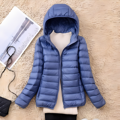 Lyndsay - Casual, estrecha chaqueta de plumas para mujer
