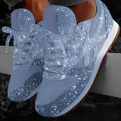 Kaycee - Brillantes, casuales Muffin-Sneaker para mujer