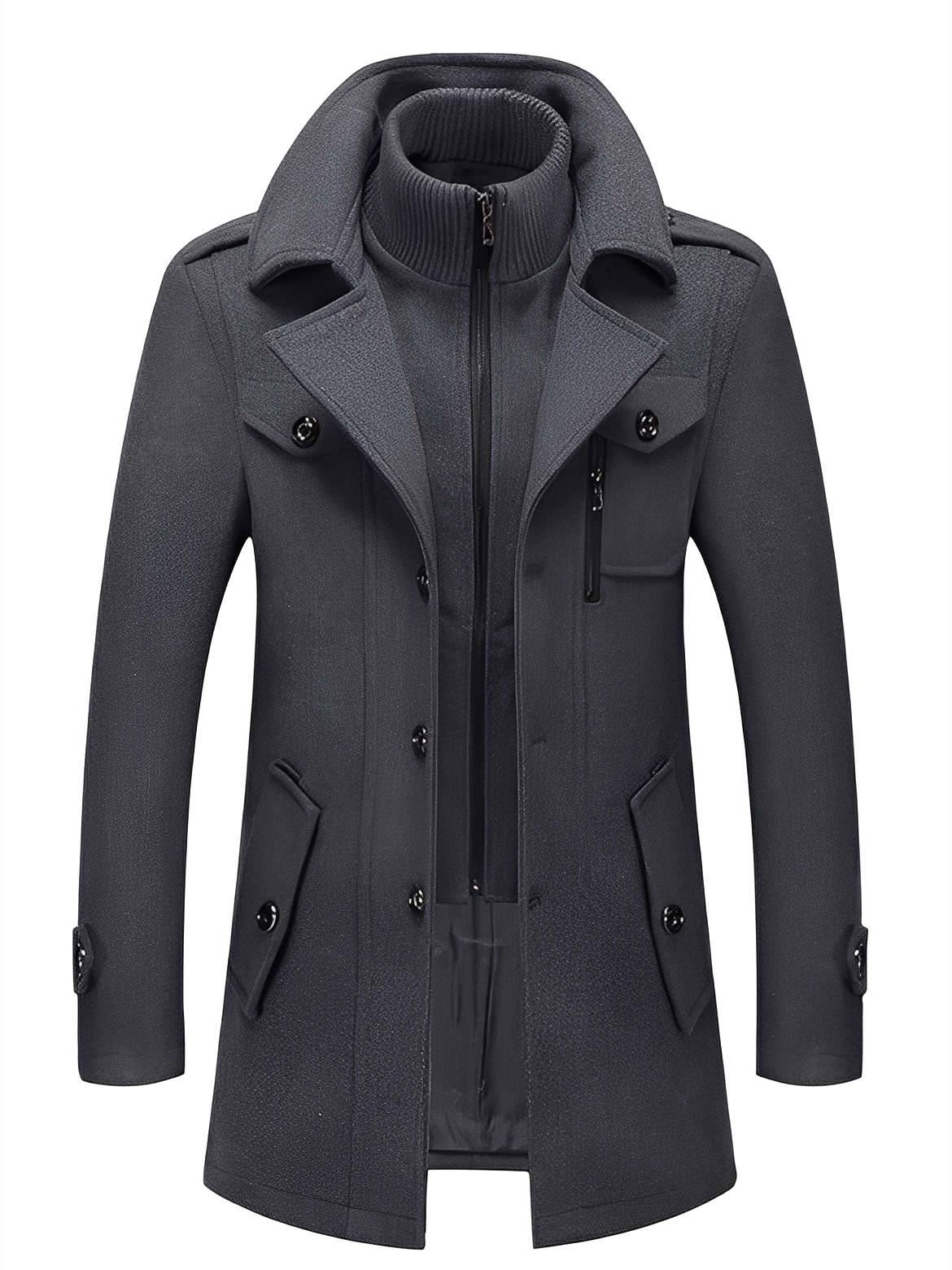 Brannon - Elegante Trenchcoat para Hombres