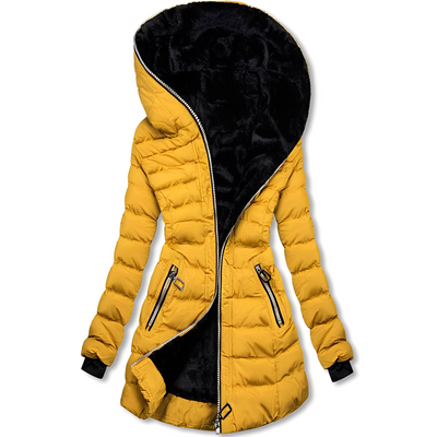 Jasmine - Moderna chaqueta de invierno con capucha para mujeres