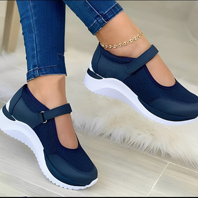 Nichola - Elegantes Sandalias de Tiras de Malla para Mujer