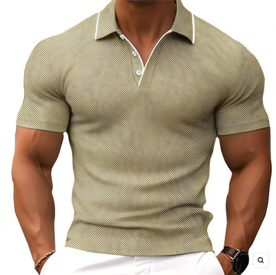 Florence - Camiseta Polo Casual con Botones para Hombres