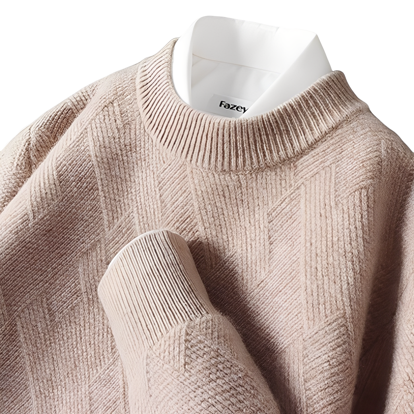 Winfred - Elegante suéter de cashmere de corte holgado para hombres