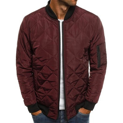 Romilly - Chaqueta bomber ligera de algodón para hombres